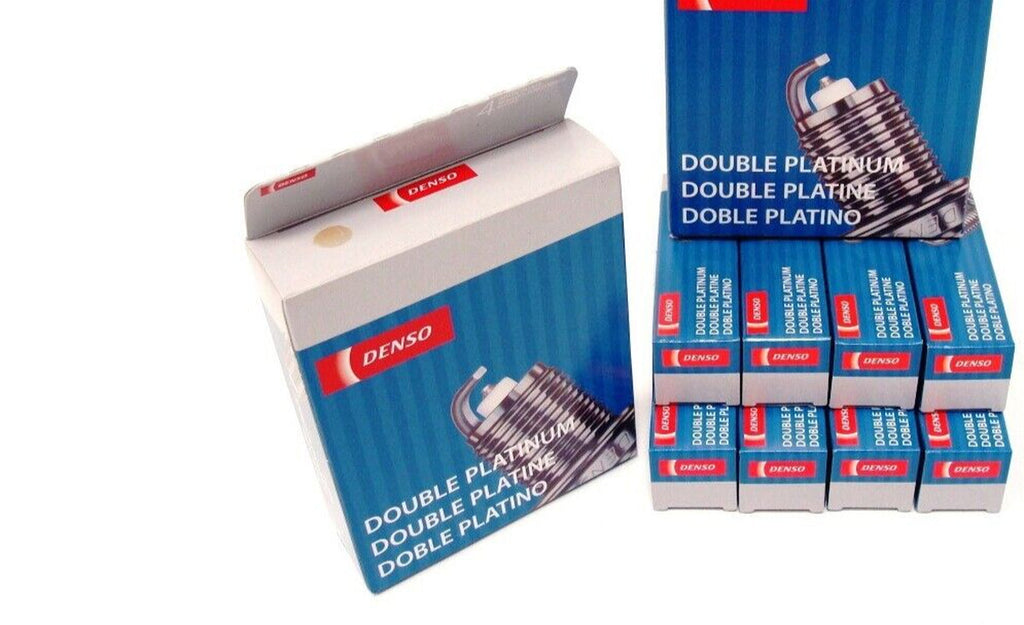 DENSO DOUBLE PLATINUM Spark Plugs TJ14RP15 5071 Set of 8