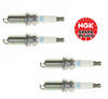 Set of 4 NGK Laser Iridium Resistor Spark Plugs for Acura ILX Honda Civic 92491