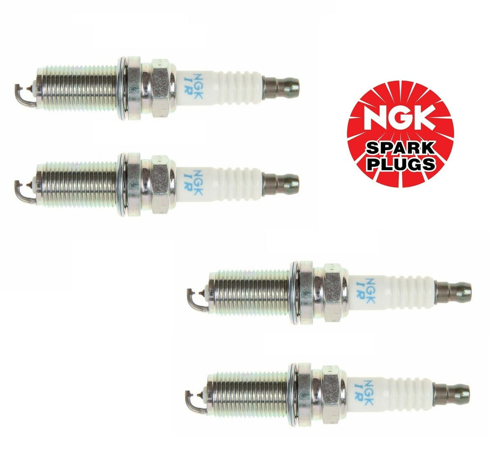 Set of 4 NGK Laser Iridium Resistor Spark Plugs for Acura ILX Honda Civic 92491