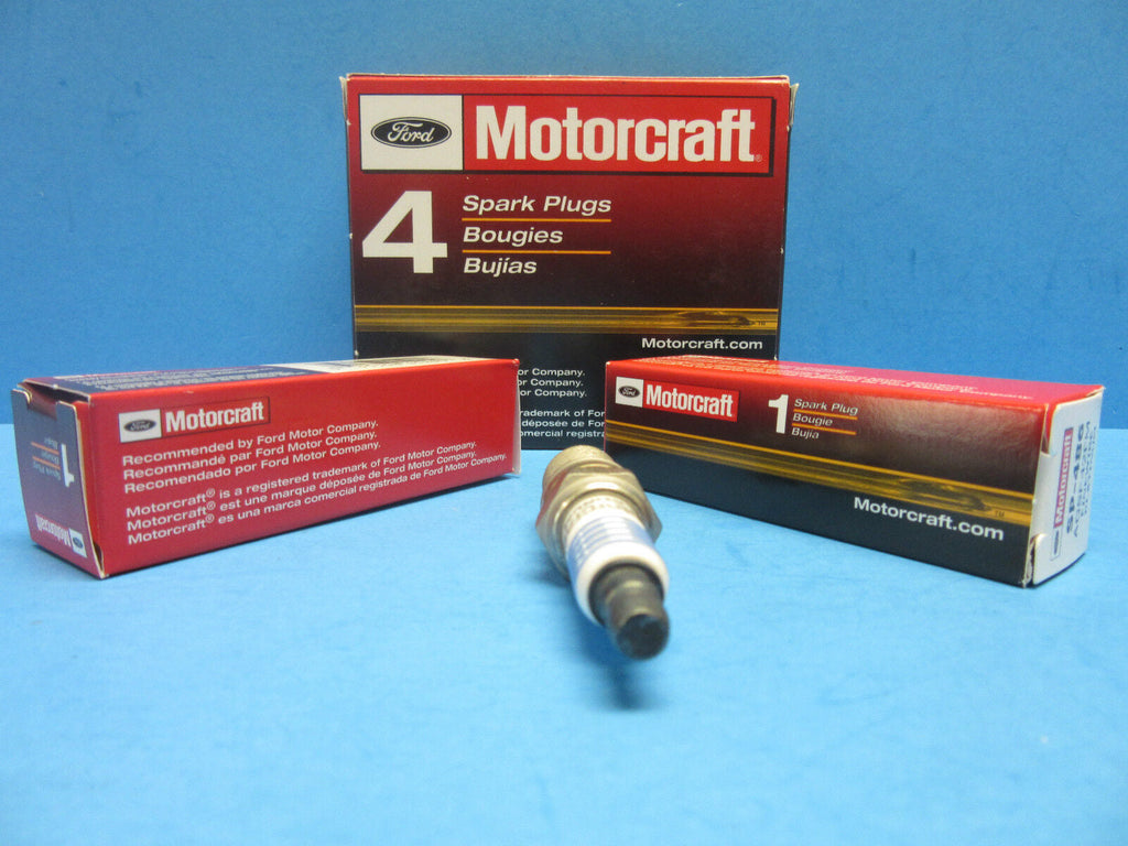 6 Spark Plugs Genuine FORD Motorcraft SP486 OEM # AGSF42FM Finewire V6