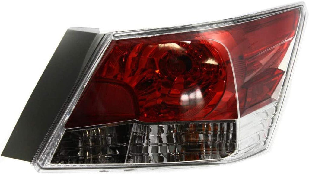 : for 2008 2009 2010 2011 2012 Honda Accord Tail Light Assembly Driver and Passenger Side W/Bulbs CAPA Certified | HO2800172 HO2801172 | 33550-TA0-A01, 33500-TA0-A01 (Vehicle Trim: Sedan)