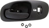 Dorman 82088 Front Driver Side Interior Door Handle Compatible with Select Dodge Models, Black; Textured