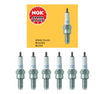 NGK Standard Spark Plug Set 6PCS 1988-2017 for Kawasaki Suzuki Yamaha 4548 CR9EK