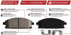 K6700 Front and Rear Z23 Carbon Fiber Brake Pads with Drilled & Slotted Brake Rotors Kit