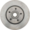 Silver 18A12A Front Disc Brake Rotor and Hub Assembly