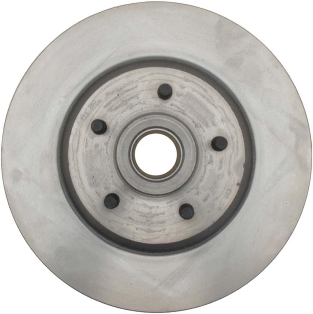 Silver 18A12A Front Disc Brake Rotor and Hub Assembly