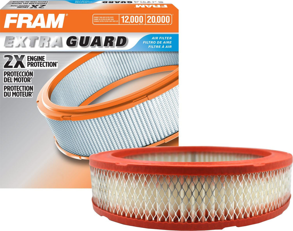 Extra Guard round Plastisol Engine Air Filter Replacement, Easy Install W/Advanced Engine Protection and Optimal Performance, CA328