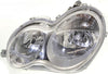 For Mercedes-Benz C230 Headlight Assembly 2005 2006 2007 Driver Side Halogen Type-For MB2502148 (Vehicle Trim: Sedan)