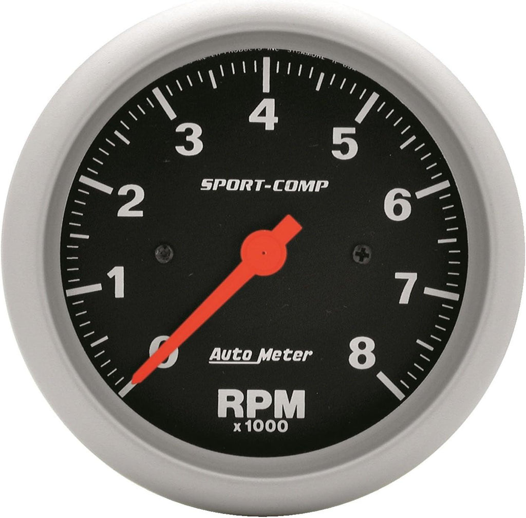 3991 Sport-Comp In-Dash Electric Tachometer, 3.375 In.