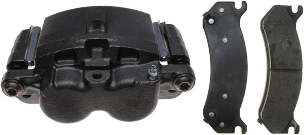 Professional 18R1379 Disc Brake Caliper Assembly with Ceramic Pads (Loaded Non-Coated), Remanufactured