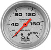 4422 Ultra-Lite Mechanical Oil Pressure Gauge,2.625 In.