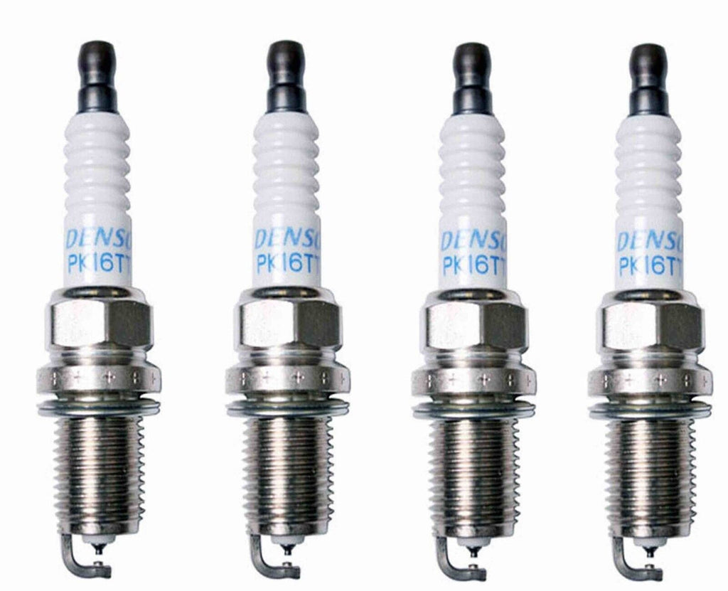 Set of 4 DENSO 4503 Spark Plugs Twin Tip Platinum TT OEM# PK16TT