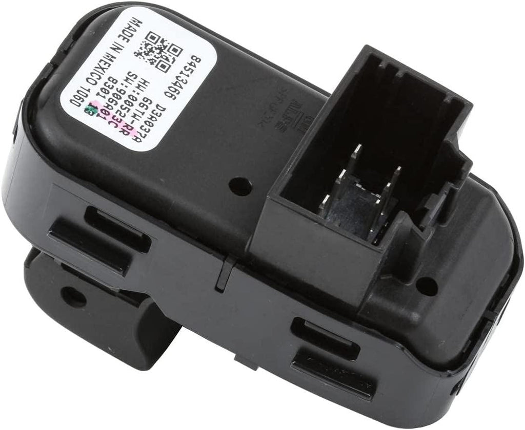 GM Genuine Parts 84513466 Jet Black Rear Side Door Window Switch