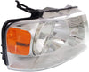 Headlight Set Compatible with 2006-2008 Lincoln Mark LT 2004-2008 Ford F-150 Left Driver and Right Passenger Side Halogen with Bulb(S) CAPA Certified