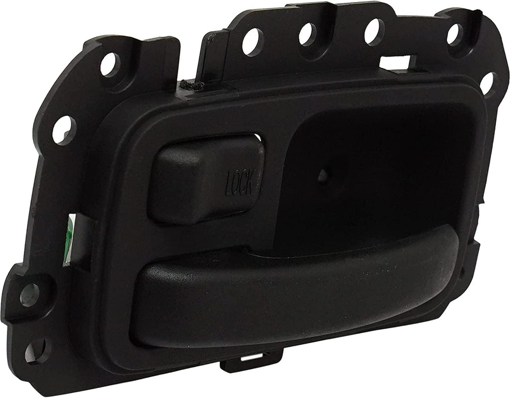 Front or Rear, Driver Side Interior Door Handle Compatible with 1997-2001 Jeep Cherokee, Black