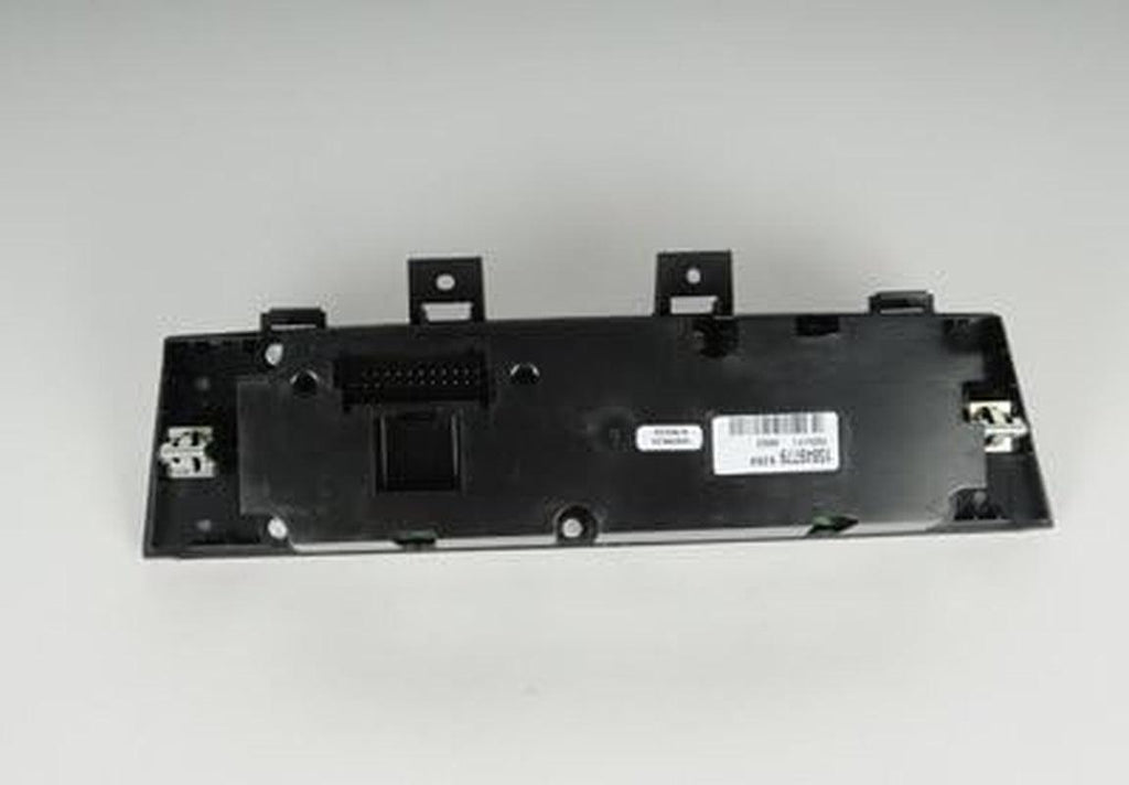 GM Original Equipment 15-73558 Heating and Air Conditioning Control Panel with Rear Window Defogger Switch