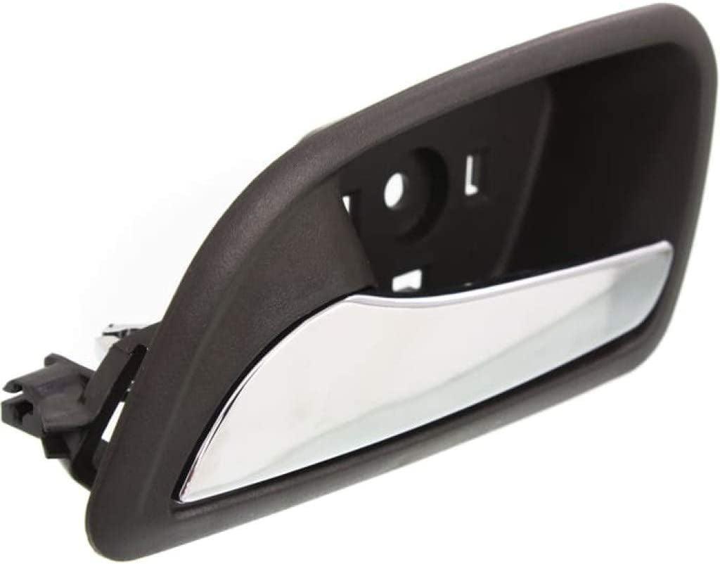 for Chevy Cruze Interior Door Handle Front or Rear Driver Side Brown Bezel with Chrome Lever 2011-2015 | Trim:All Submodels