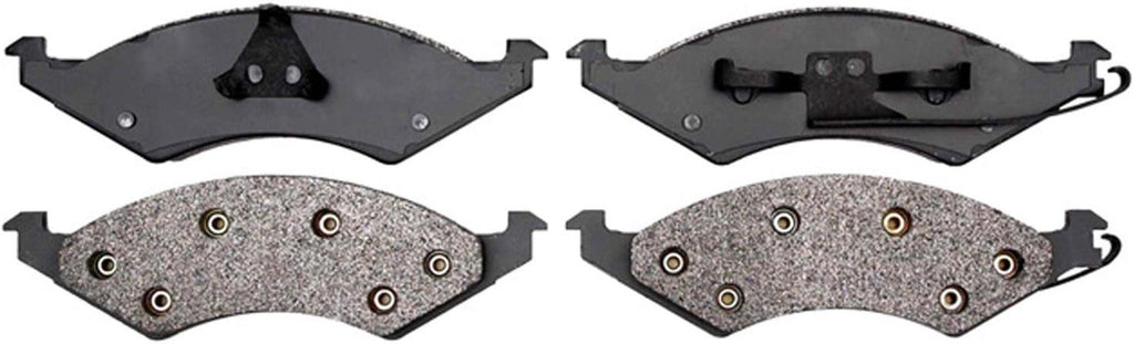 Gold 17D324M Semi-Metallic Front Disc Brake Pad Set