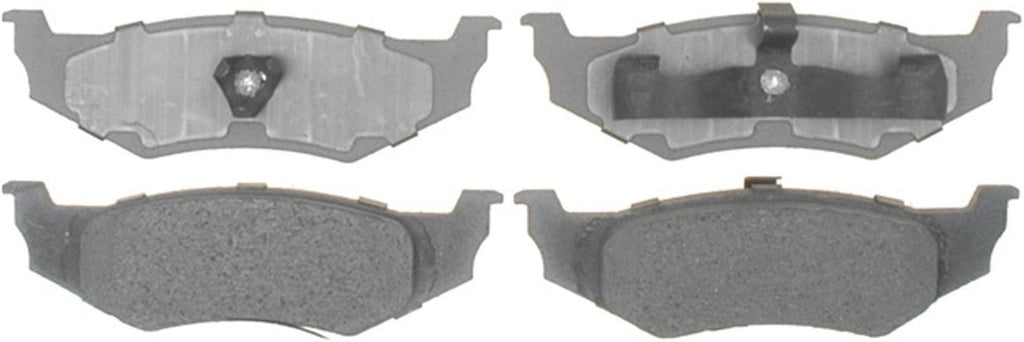 Silver 14D658 Organic Rear Disc Brake Pad Set