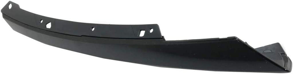 For Honda Civic Grille Trim 2017 2018 2019 2020 Passenger Side | Extension | Painted Black | Hatchback | CAPA | HO1213119 | 71124TEDT01