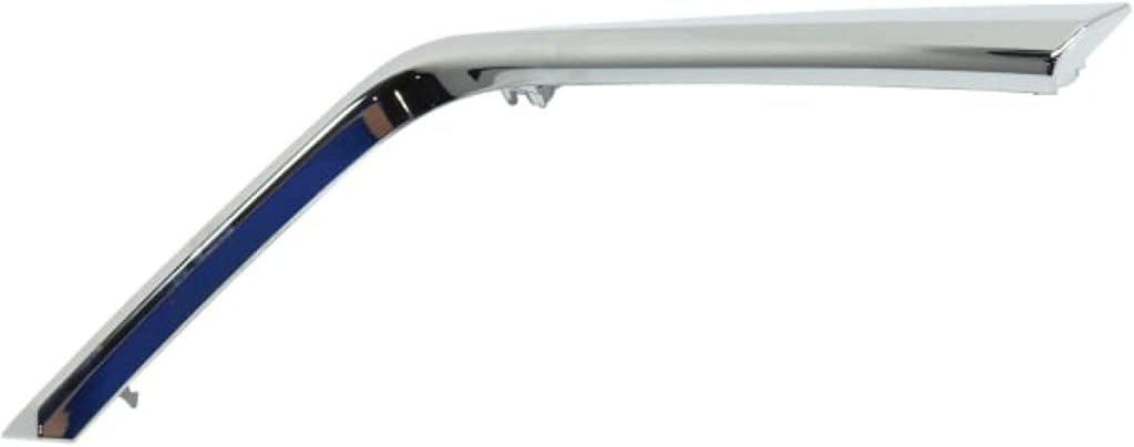 For Mitsubishi Outlander Sport/Rvr Front Bumper Trim 2016 17 18 2019 Passenger Side | Front | Lower | Garnish | Chrome | Molding | MI1047102 | 6407A172