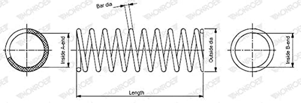 SP3355 OESPECTRUM Coil Spring