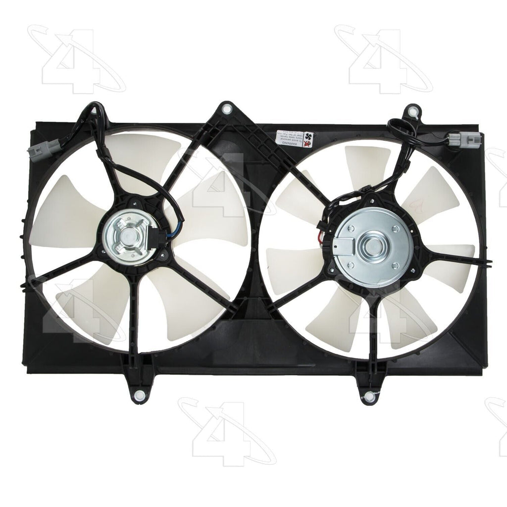 FS Dual Radiator and Condenser Fan Assembly for Corolla, Prizm 75250