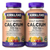 Kirkland Signature Calcium 500 Mg with D3, 240 Adult Gummies