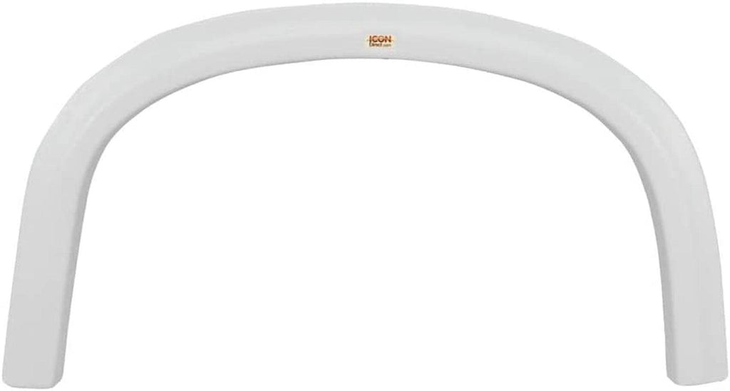 ICON 12038 Single Axle Fender Skirt FS2038 for Four Winds - Polar White