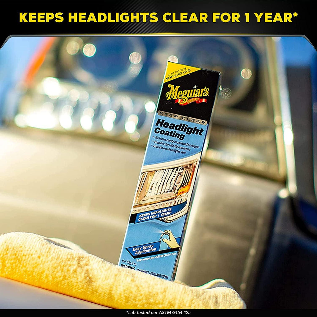 Keep Clear Headlight Coating - the Ultimate Gift for Dad'S Headlights for Father'S Day to Shield from Oxidation and Yellowing with Easy-To-Apply, Long-Lasting Protection - 4 Oz Aerosol