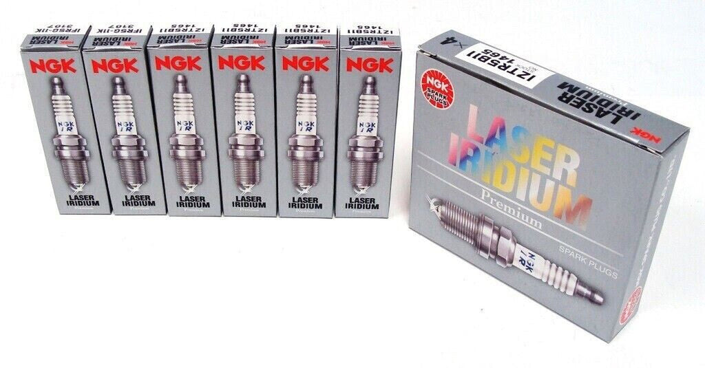 NGK LASER IRIDIUM Iridium Spark Plugs ILFR5T11 96779 Set of 6