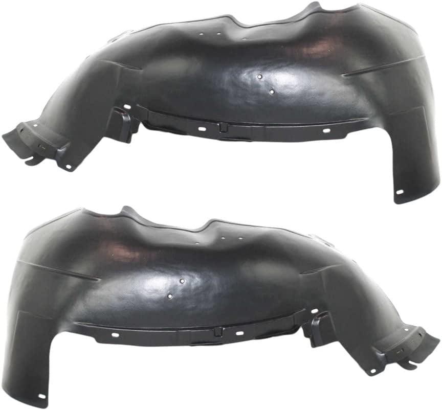 For Chevy Avalanche 1500 Splash Guard/Fender Liner 1999-2007 Driver and Passenger Side Pair/Set | Front | GM1246110 + GM1247110 | 15186612 + 15095669