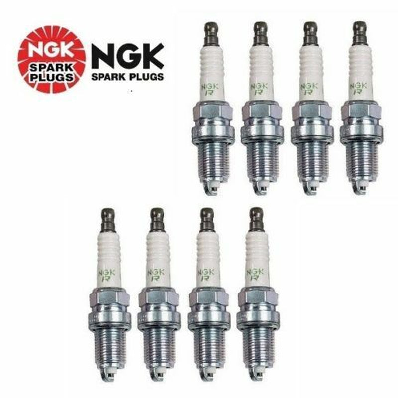 For Set of 8 Spark Plugs Pre-Gapped NGK V Power Resistor FR45/3686