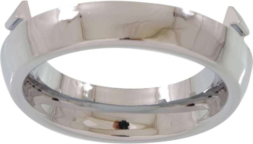 for Chrysler Town & Country 2011 12 13 14 15 2016 Fog Light Trim Ring Driver or Passenger Side | Chrome | Plastic | Replacement for CH1038144 | 68100718AA