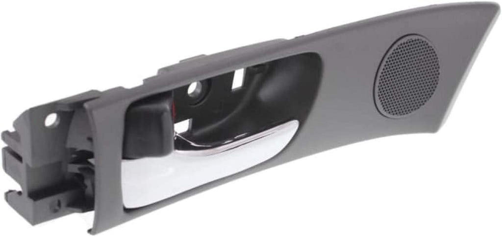 for Lexus ES300 Interior Door Handle 2002 2003 Front Driver Side Black Bezel W/Chrome Lever | W/Door Lock Button| Trim: Base