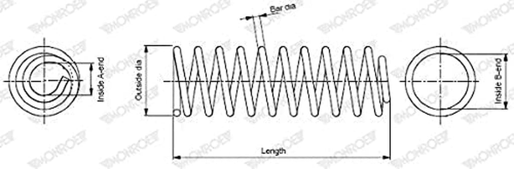 SP2411 OESPECTRUM Coil Spring