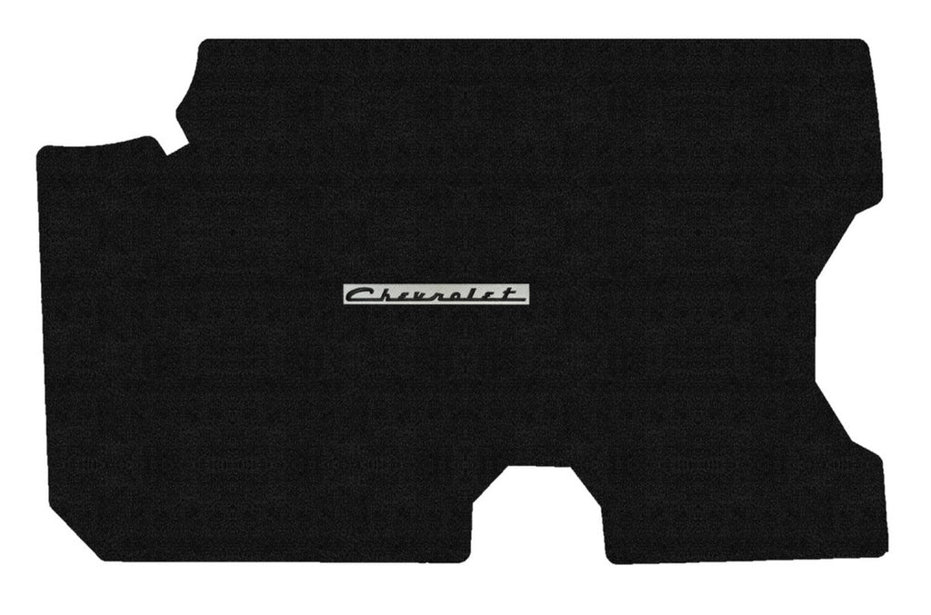 Lloyd Luxe Trunk Carpet Mat for '59-60 Chevy Bel Air W/Black on Silver Chevy