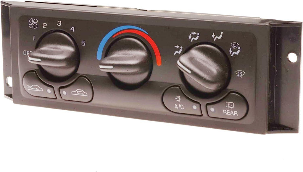 15-72687 GM Original Equipment Heating and Air Conditioning Control Panel with Rear Window Defogger Switch