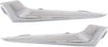 For Chevy Malibu Bumper Trim 2016 2017 2018 Driver and Passenger Side Pair/Set | Front | Molding | Chrome | Hybrid/Lt/Premier | GM1038197 + GM1039197 | 23478373 + 23478374