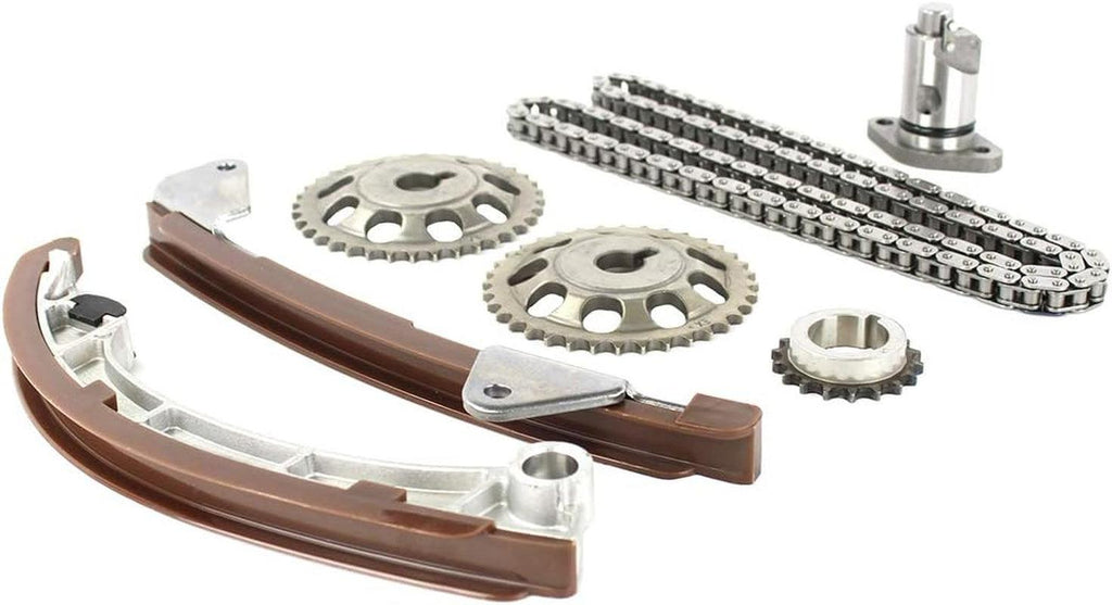 DNJ TK943 Timing Chain Kit/For 1998/ Toyota/Corolla, Prizm/ 1.8L/ DOHC/ L4/ 16V/ 110Cid, 1794Cc/ 1ZZFE