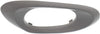 for Chevy Trailblazer Door Handle Trim 2002-2009 Passenger Side | Rear | inside | Textured Gray | Bezel Only | Plastic | 25894586