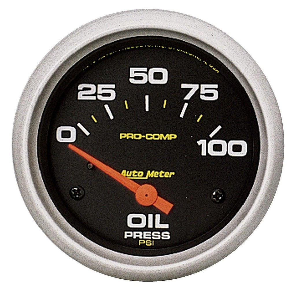 2-5/8 in. OIL PRESSURE 0-100 PSI PRO-COMP - greatparts