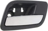 For Chevy Tahoe Interior Door Handle Rear Passenger Side Black Bezel W/Chrome Lever 2007-2014 | Trim: All Submodels | GM1553109 | 15939084