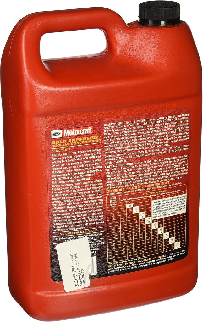 MOTORCRAFT VC7B GOLD ANTIFREEZE