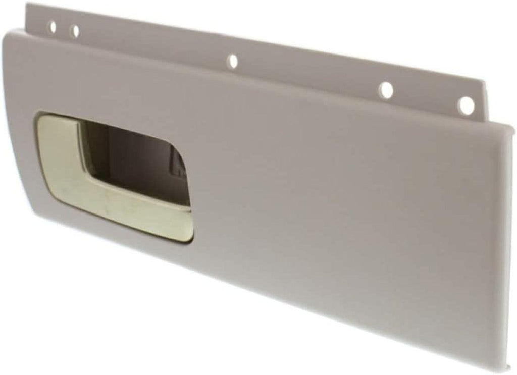 for Lincoln Town Car Interior Door Handle Rear, Driver Side Beige Bezel with Chrome/Gold Lever (2003-2011) | Trim:All Submodels