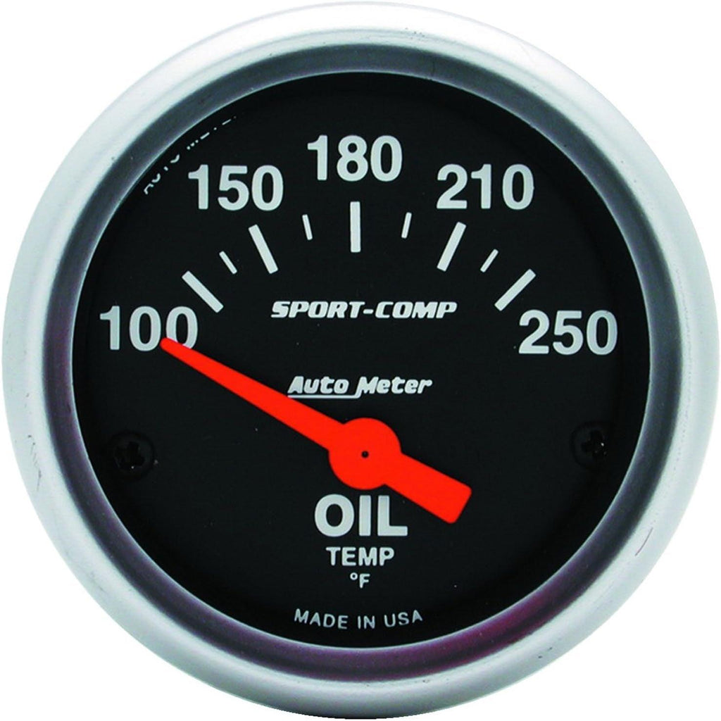 3347 Sport-Comp Electric Oil Temperature Gauge