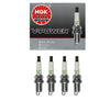 NGK V-Power Spark Plug 4PCS 90-20 for Acura Dodge Honda Hyundai 2262 ZFR5F11