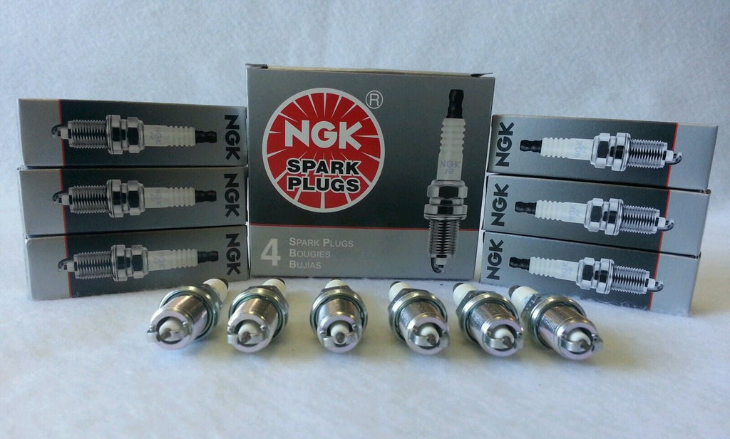 NGK MADE in JAPAN BKR5EKB11 SPARK PLUG 6-PEICES (3967) TOYOTA LEXUS