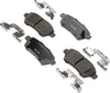 Silver 14D1101CH Ceramic Rear Disc Brake Pad Set