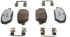 GM Genuine Parts 171-1166 Front Disc Brake Pad Set with Clips